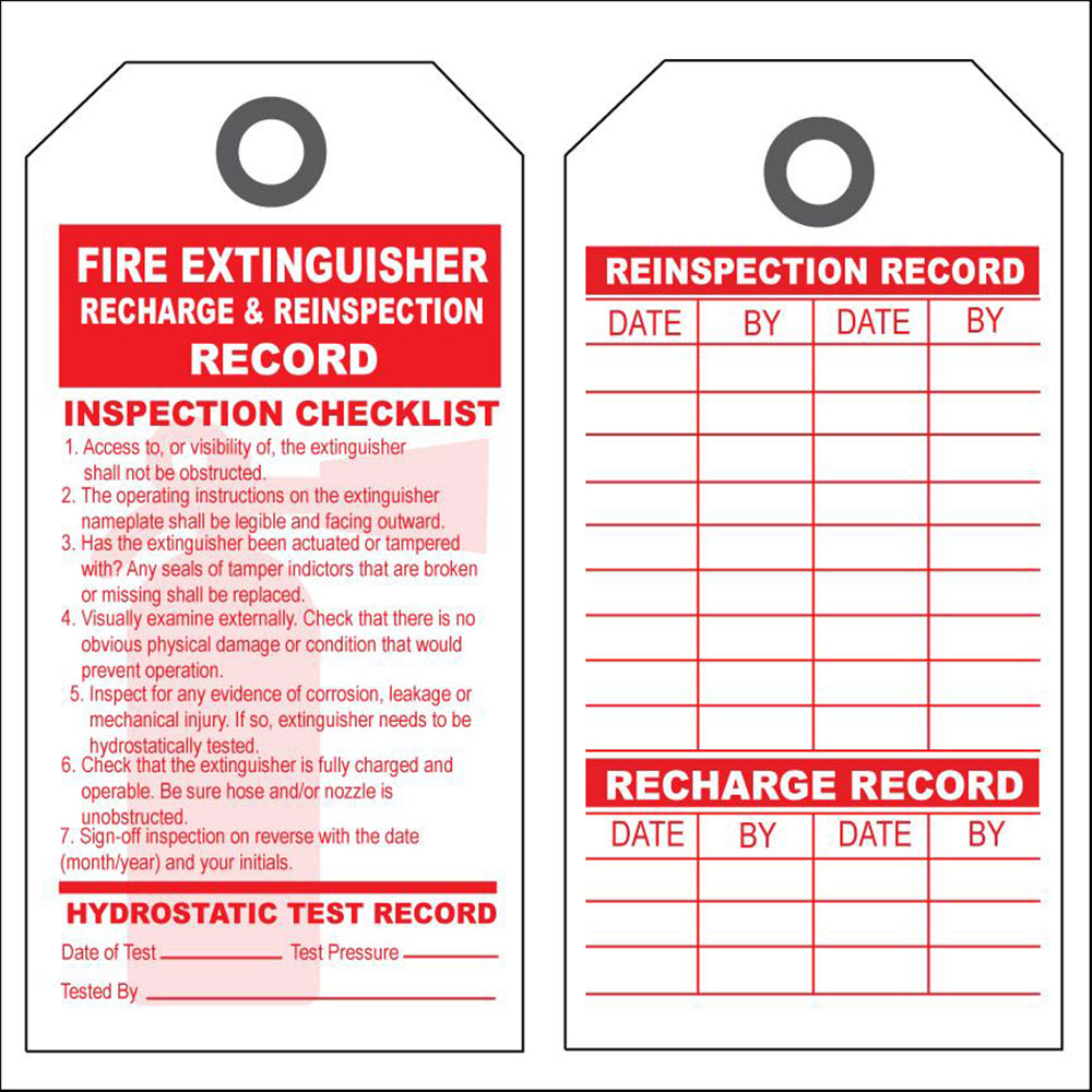 چک لیست تجهیزات ایمنی و آتش نشانی آرکا صنعت